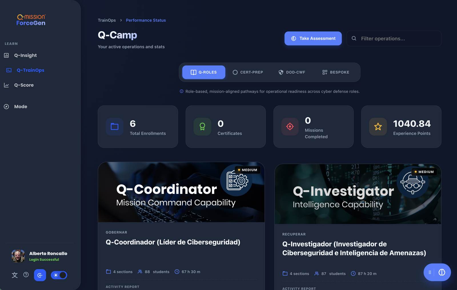 LEARN — Q-Mission ForceGen